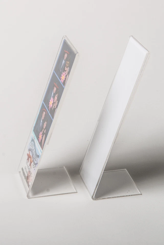 Photo Booth Frames for Photo Booth Strips, 2x6, L style, 100 Acrylic Frames - Image 2 of 3