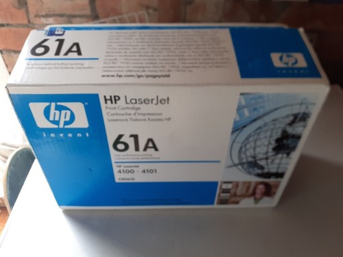 Genuine HP C8061A 61A Black Toner Print Cartridge LaserJet 4100 4101