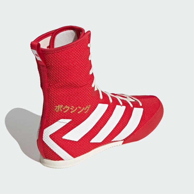 red adidas boxing shoes