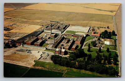 Aerial View of Walla Walla Washington State Penitentiary VTG UNP C.1958 Postcard