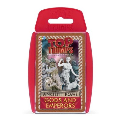 Ancient Rome Gods & Emperors Top Trumps Card Game - New & Sealed
