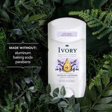 Ivory Aluminum Free Deodorant, Hint of Lavender 2.4oz
