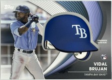 2022 Topps Update Commemorative Batting Helmet Relic Manufactured Relics Vidal