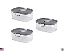 Progressive International ProKeeper+ 3 Qt Airtight Food Storage Set - 3-Piece