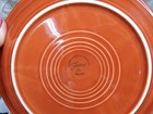 Lot/4 HLC Homer Laughlin Fiestaware FIESTA 9" Bistro Luncheon Plates ~ PAPRIKA — photo 7