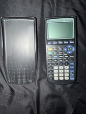 Texas Instruments TI-83 Plus Graphing Calculator LCD Display Programmable Cover
