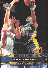 2004-05 Upper Deck - #71 Ron Artest Metta World Peace Pacers