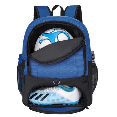 Rudmox Soccer Ball Bag-Backpack for Basketball,Volleyball with Cleat Shoes an...