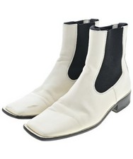 CELINE Boots White EU36 1/2 Approx. 23cm 2200550347046
