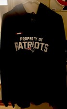 NWOT Men  s Nike New England Patriots Dri Fit Hoodie Navy XXL 2XL Lightweight