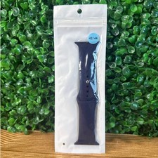 New Navy Blue Silicone Smart Watch Band Adult Smart Watch Size 42/44 Gift NWT