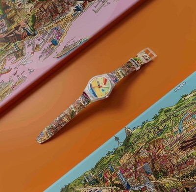 SWATCH Grancelona (SO29Z708) - DESTINATION ARTIST (only in Barcelona) **