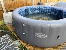 Lay-Z-Spa Santorini HydroJet Pro 5 - 7 person Inflatable hot tub - Grey 