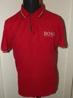 Hugo Boss Polo T-Shirt (M) Shirt Jersey Trikot Maglia  Maillot Camiseta  12397