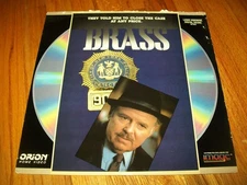 BRASS Laserdisc LD GOOD CONDITION VERY RARE CARROLL O'CONNOR STARS!