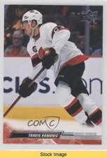 2022-23 Upper Deck Series 2 French Travis Hamonic #376 READ 12v7