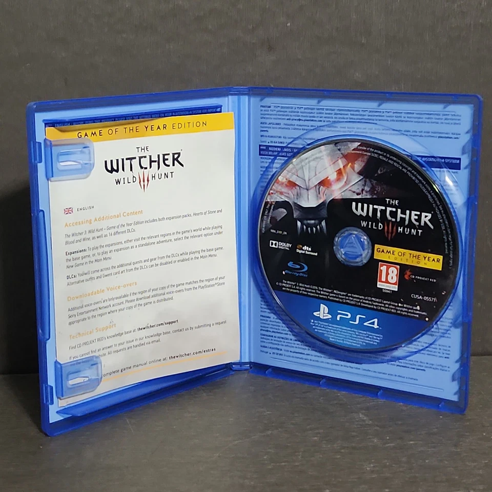 The Witcher 3 Wild Hunt PS4 PAL UK Region Game of the Year Complete Refurbished - Image 4 of 4