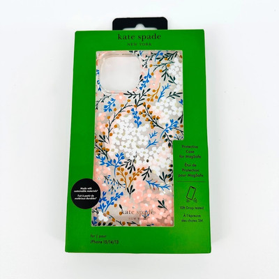 Kate Spade NY MagSafe Case For Apple iPhone 15 / 14 / 13 - Floral - NEW