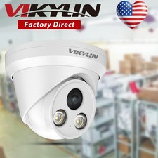 Vikylin 7/24 recording Color local Wired Network 5MP POE Camera Onvif Turret lot