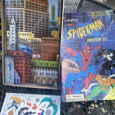 Colorforms Spider-Man Marvel Comics Adventure Set 1994 New Sealed In Box Rare