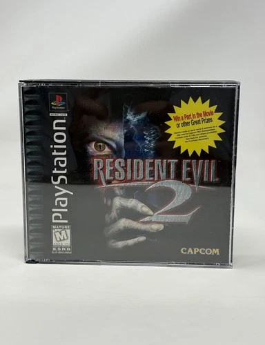 Resident Evil 2 PS1 PlayStation 1 Game and Case Pristine Discs Tested Ships Fast