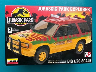 LINDBERG MODEL KID JURASSIC PARK EXPLORER 1:20 BIG SCALE 1994 #72516 MADE IN USA