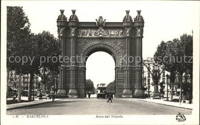 Barcelona Cataluna Arco del Triunfo