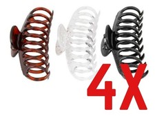 4X Classics Large Spiral Claw Clip - Assorted... 311