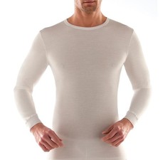 STOCK  Maglia Intima Uomo Manica lunga Liabel  lana e cotone  prezzo saldo