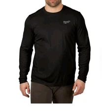 Milwaukee Workskin Crew Neck Baselayer Black 403B-XL