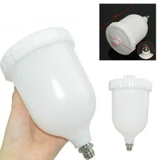 Spray Gun Cup, MACHSWON 600ml Gravity Feed Air Spray Gun Cup Pot for Paint