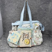 De colección Años 80 Rima Infantil Bebé Saco Bolsa de Pañales Acolchada Madre Ganso Niño Niña Deadstoc