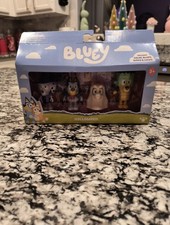 Bluey Halloween Figures Pack of 4, Moose Toys...