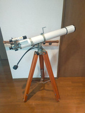 Vixen Custom 80M Vintage Astronomical Refractor Telescope w/ Accessories Tripod