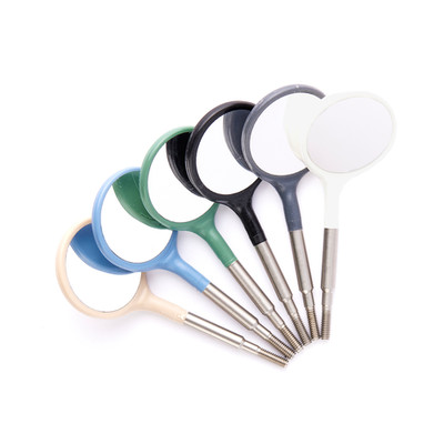 Zirc Dental 50Z372-PSTL #Cystal HD Mirrors #5 Assorted Petals 2/Pk