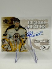 2005-06 Upper Deck Ice Glacial Graphs #GGHT Hannu Toivonen