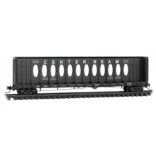 Micro-Trains MTL N-Scale 60' Center Beam Flatcar Western Pacific #1404