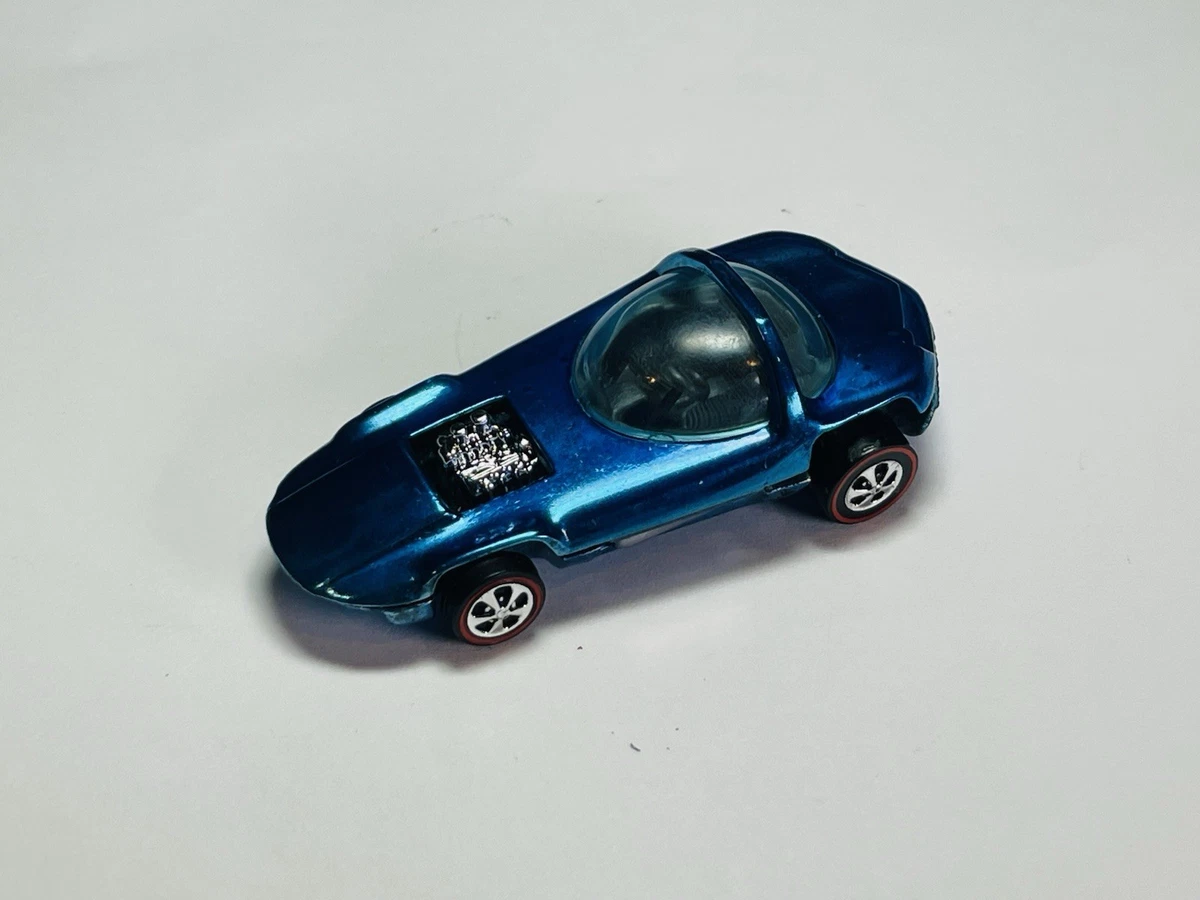 Hot Wheels Blue 1968 Vehicle Year Vintage Manufacture Diecast Cars