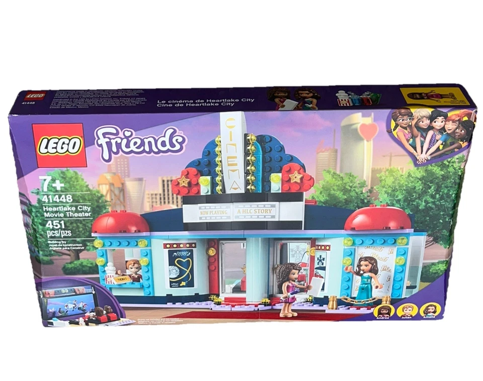 ✅ NISB LEGO Friends Set 41448: Heartlake City Cinema ~ Nuevo En Caja 7+ Foto 4 de 4