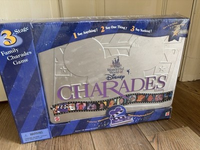 The Wonderful World of Disney Charades Game 1999 Mattel NEW SEALED