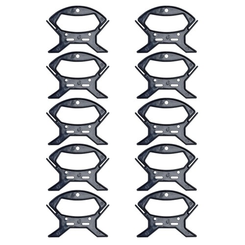 10 Pcs Einziehspirale Drahtspeicherwickler Kabelaufwickler-Spule Kabelspule - Afbeelding 5 van 12