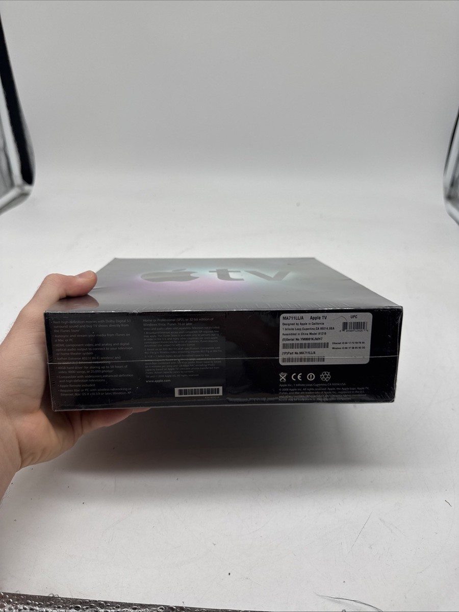 希少！ Apple TV MA711J/A A1218 Apple TV (1st Generation) 40GB Media Streamer - A1218 for