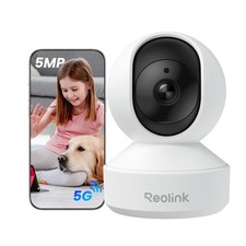 REOLINK E1 Pro 3K Dual-Band Wi-Fi Indoor 1 Count Pack of 1 , White 5MP