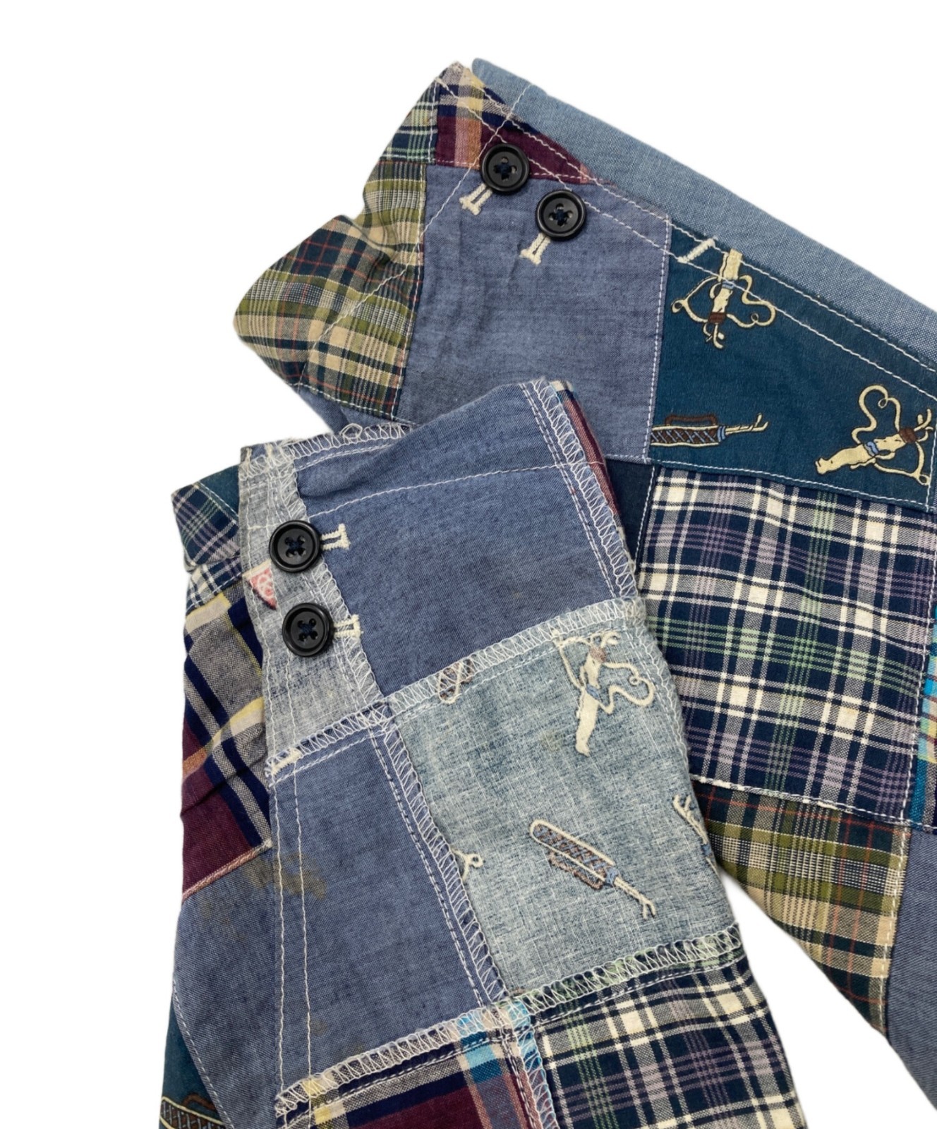 Engineered Garments × BEAMS Patchwork Jacket Size… - image 5