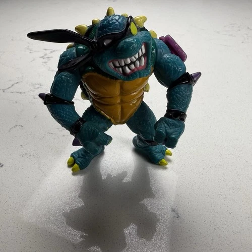 Vintage Teenage Mutant Ninja Turtles Slash Action Figure 1990 TMNT Playmates