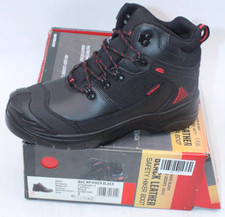 Mac Tools WP Safety Hiker Leather Boots, Black, UK 7