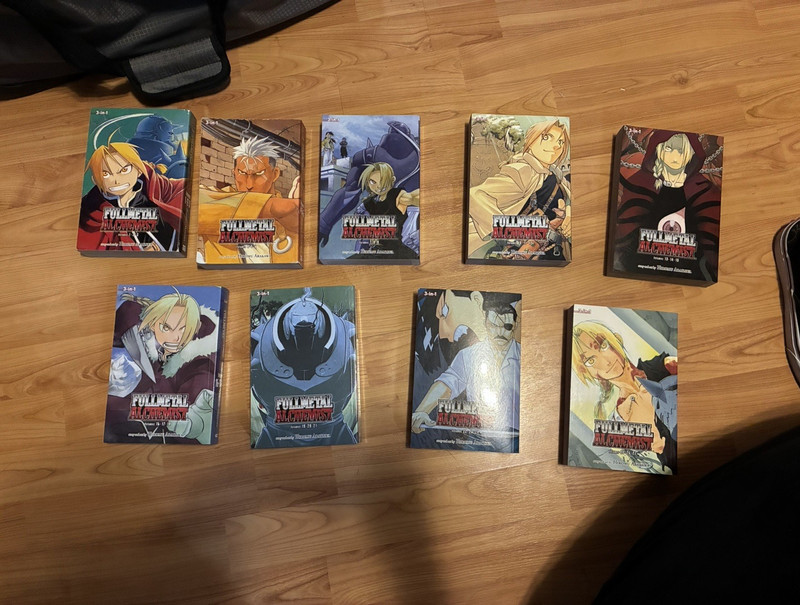 Fullmetal Alchemist 3-in-1 Omnibus Set Vol 1-27 (9 Books) VIZ Media