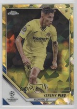Yeremy Pino Chrome UCL 2021 Sapphire /99 #106