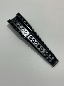LEGO&reg; 45301 Wedge 16 x 4 Triple Curved with Reinforcements BLACK One Piece