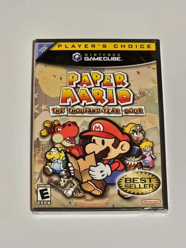 New Sealed Paper Mario: The Thousand-Year Door GameCube Video Game Beautiful